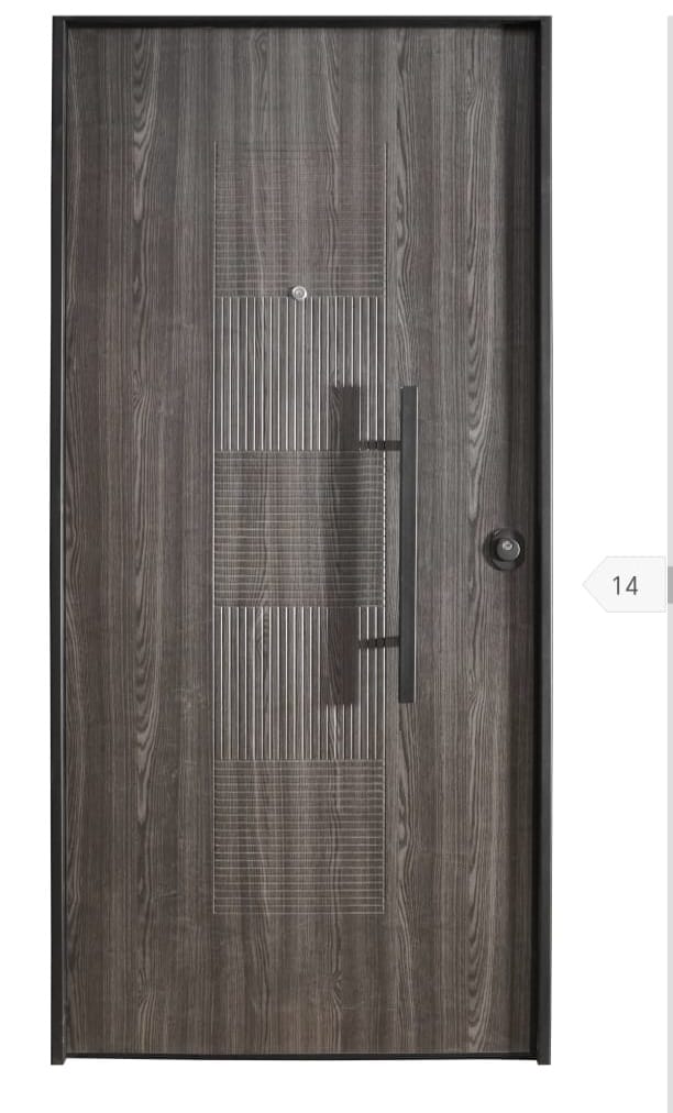 Derë Hyrjeje Blindato me Detaje Filo Fashature