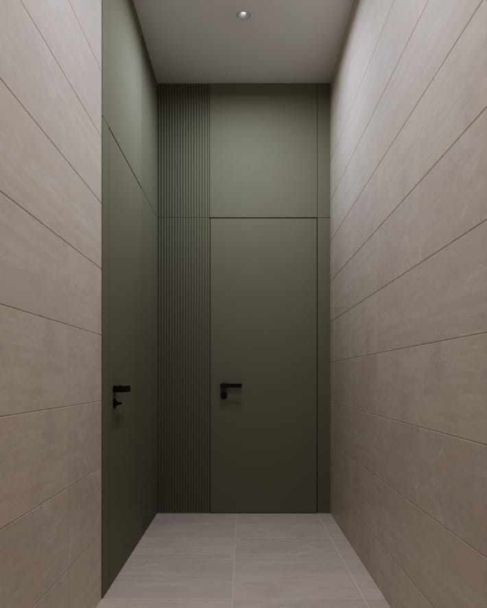 Dyer Filomure Jeshile me Panel Filo Fashature
